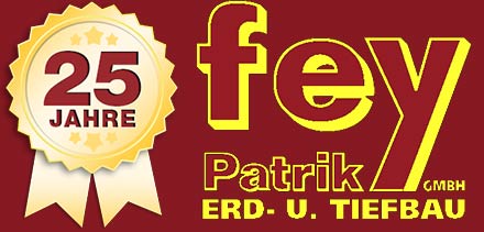 Patrik Fey GmbH - ERD- UND TIEFBAU - Logo